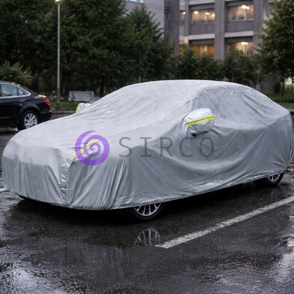 Захисний чохол для автомобіля розміру XL/Тент від снігу, дощу і пилу/Автомобільна накидка XXL 540х175х120 см (205) 04k03p277v2 фото