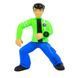 Детский игровой набор G01953/0805-11 Ben 10: 5 фигурок 5 серии + 2 модели часов Омнитрикс и диски (NI) 03k26p005v1 фото 2
