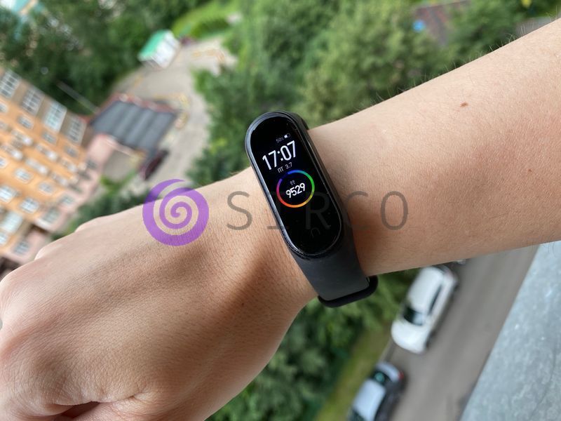 Смарт-годинник фітнес трекер браслет Smart Band 4 11k08p037 фото