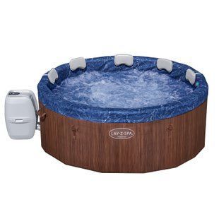 Басейн-джакузі - СПА на 7 місць зі вбудованими панелями Lay-Z-Spa Toronto Bestway 6001W, 190 х 70 см 1250 л 02k12p300v7 фото