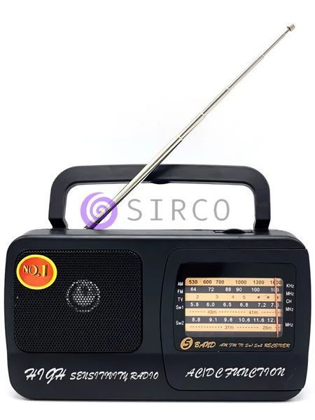 Бездротовий акумуляторний FM-радіоприймач KIPO KB409AC (211) 11k03p146 фото