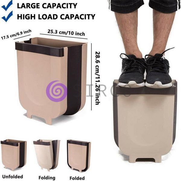Мусорное ведро, Ведро для мусора Foldable Hanging Garbage Bin 10k10p013 фото