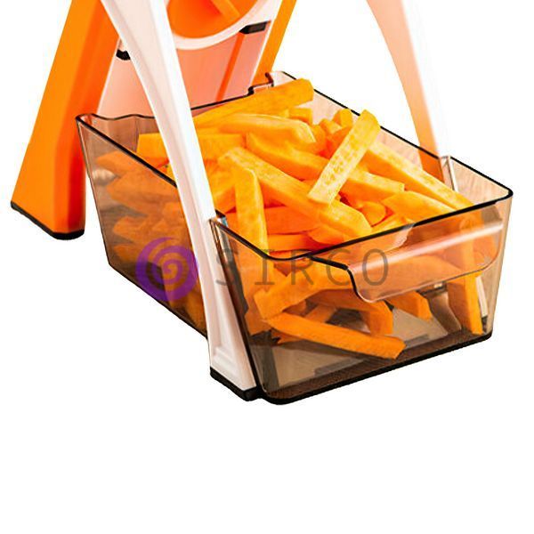 Мультислайсер тёрка для овощей, овощерезка Safe Slice Mandoline оранжевая (BRAVA) 10k13p009v4 фото