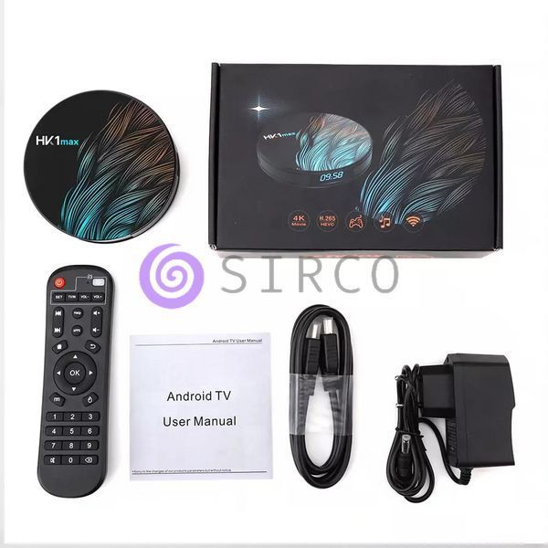 Android смарт-тв приставка Smart Tv Box HK1 MAX (4/64) (259) 11k09p020 фото