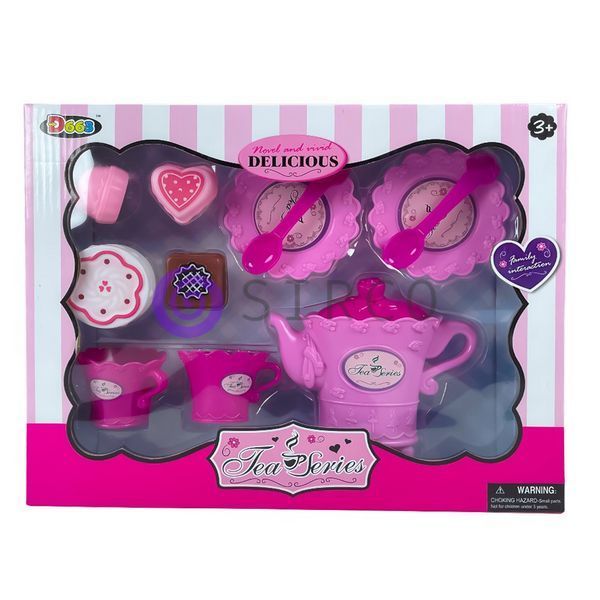 Детский набор игрушек кухонный набор для чаепития Kitchen Series Tea-Set CH-08 18 предметов (AHMD) 03k09p180 фото