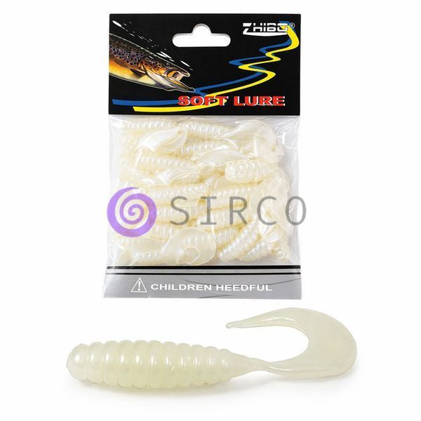 Приманка силіконова SHIBO Soft Lure 39 г 4 см для хижої риби щука судак окунь 02k04p419v1 фото