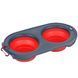 Миска для кормления питомцев DEXAS Collapsible Pet Feeder Красная 05k05p027 фото 3