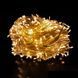 Новогодняя гирлянда прозрачный провод XMAS Теплый белый нить 500 LED (32 метра) 12k01p027 фото 1