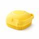 Силиконовая щетка для животных с резервуаром для шампуня&zwnj; silicone massage bath brush, Желтый 01k01p043v4 фото 2