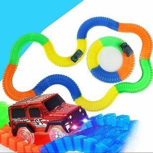 MAGIC TRACKS 220 ДЕТАЛЕЙ гнучка автомобільна гоночна траса МЕДЖІК ТРЕК 03k10p143 фото
