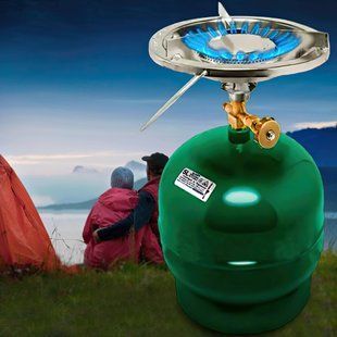 Балон газовий із пальником сертифікований ДСТУ (8 л, 2 мм) Зелений 14k01p011v1 фото