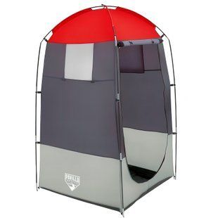 Туристическая палатка душ-туалет для кемпинга и дачи BestWay 68002 190*110см Серый (LM) 02k02p099v2 фото
