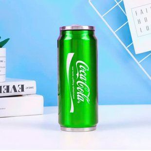 Термокружка в дизайні Coca Cola 500 мл в асортименті EL-195 зелена/237 10k14p067v2 фото