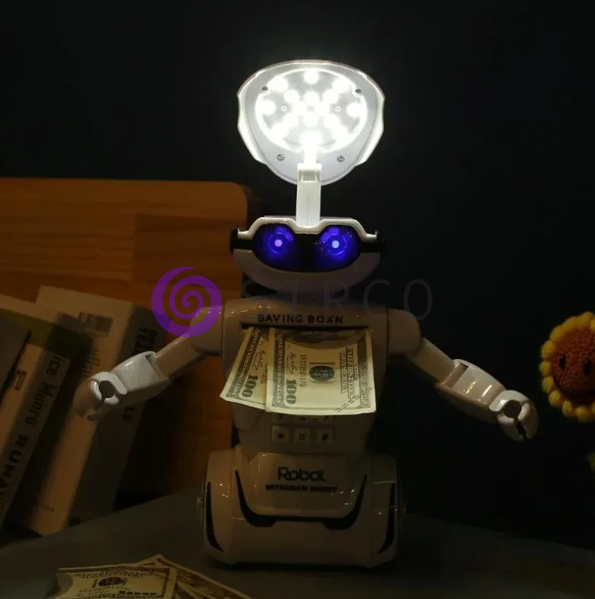 Игрушка детская сейф-копилка Робот PIGGY BANK EL-510-12 (237) 03k05p105 фото