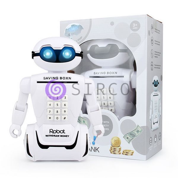 Игрушка детская сейф-копилка Робот PIGGY BANK EL-510-12 (237) 03k05p105 фото