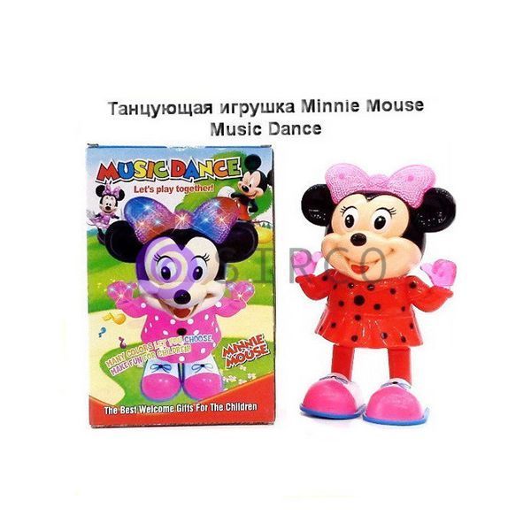 Іграшка Інтерактивна Танцююча SmartLife Minnie Mouse Music Dance 03k05p210v2 фото
