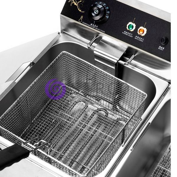 Професійна електрична двомістна фритюрниця BOZONE 1331 3500Вт (JS) 14k13p002 фото