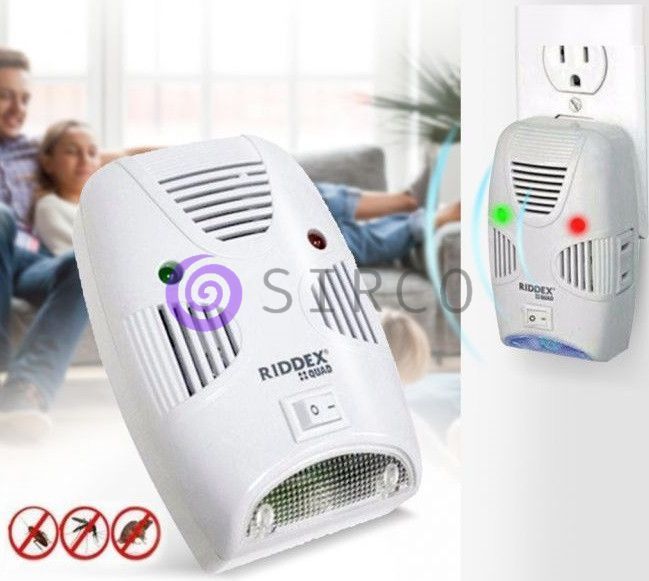 Отпугиватель грызунов и насекомых RIDDEX QUAD 01k11p062 фото