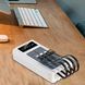 УМБ Power Bank ViaKing із сонячною панеллю 50000 mAh Білий/H-4 11k12p011v1 фото 1