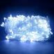 Новорічна гірлянда прозорий провід XMAS Біла нитка 100 LED 12k01p023v2 фото 1
