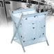 Корзина для белья складная laundry storage basket синяя (212) 01k04p043v1 фото 1