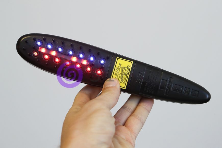 Лазерний гребінець для зміцнення та активації росту волосся SUNROZ Power Grow Comb (212) 07k03p085 фото