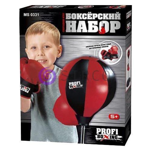 Детский Спортивный боксёрский набор на стойке Punching Ball Set 03k12p120 фото