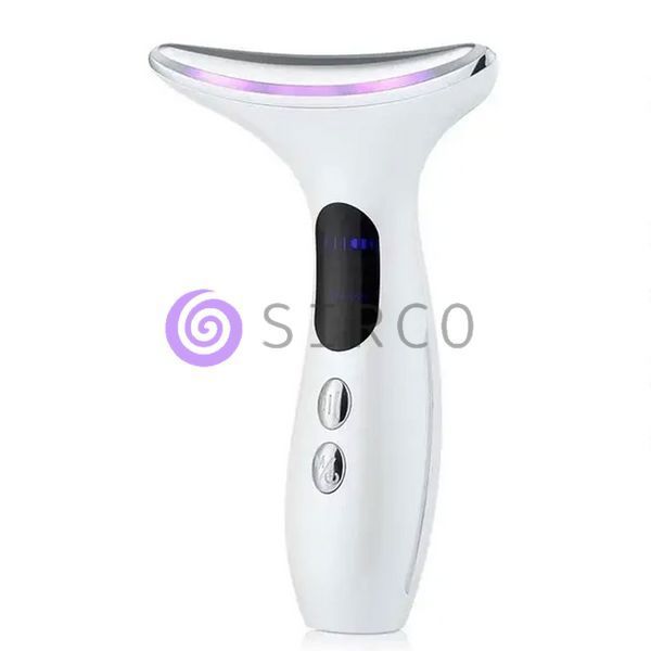 Пристрій для догляду за обличчям і шиєю з мікрострумами Neck Beauty Device 4581(509/4581)  07k02p149 фото