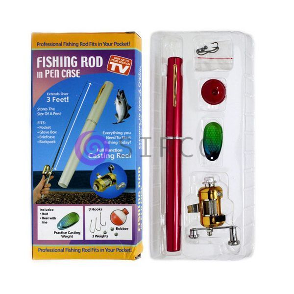 Карманная удочка - ручка Fishing Rod in Pen case 02k04p011 фото