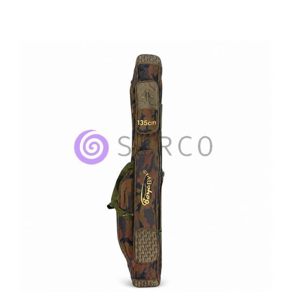 Чохол сумка BoyaBY HL Rod Bag 135 см для рибальських вудилищ Камуфляж осінній ліс (988) 02k04p525v1 фото