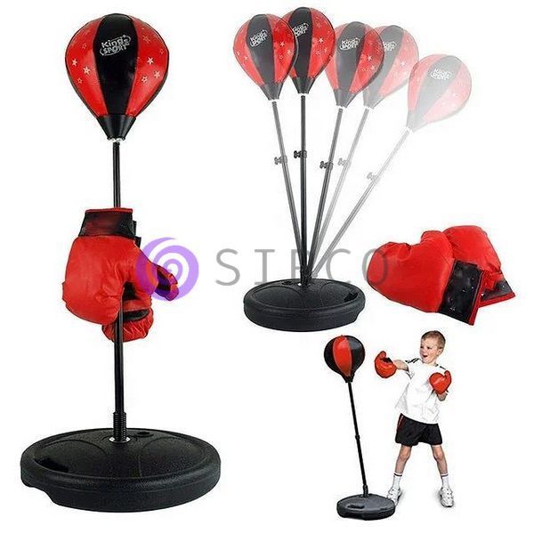 Детский Спортивный боксёрский набор на стойке Punching Ball Set 03k12p120 фото