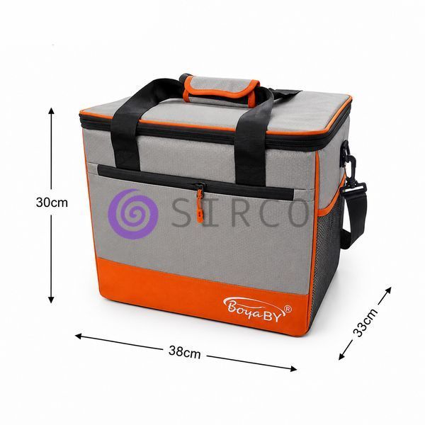 Термосумка BoyaBY Insulated Case L 38&times;30&times;33 см риболовна сумка-холодильник для наживки (988) 02k04p492v3 фото