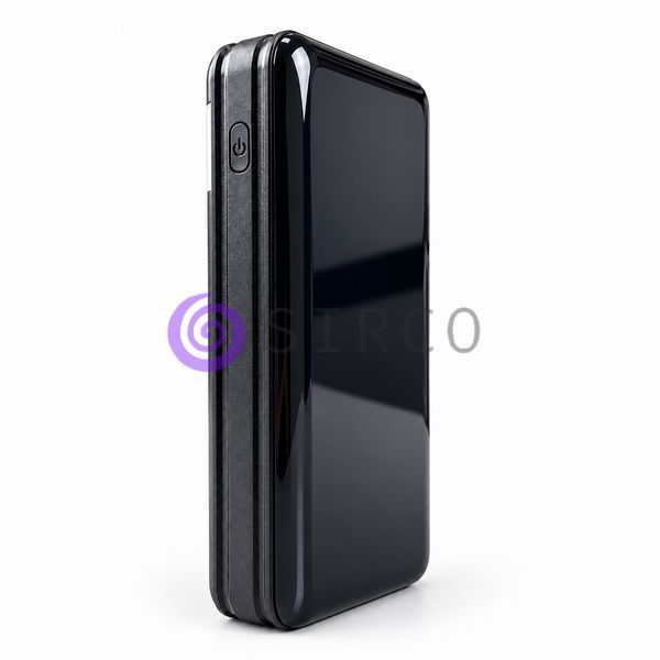 Мобільна батарея Viaking T159 30000 мАг, 4 USB виходи, LED лампа, Type-C та Lightning, Чорний (AMN) 11k12p280v1 фото