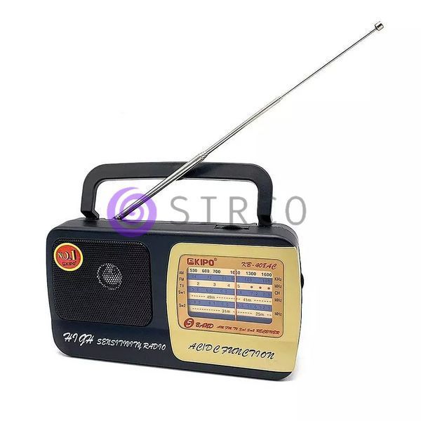 Бездротовий ретро всехвильовий FM-радіоприймач KIPO KB408AC (211) 11k03p147 фото