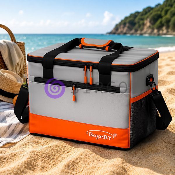 Термосумка BoyaBY Insulated Case L 38&times;30&times;33 см риболовна сумка-холодильник для наживки (988) 02k04p492v3 фото