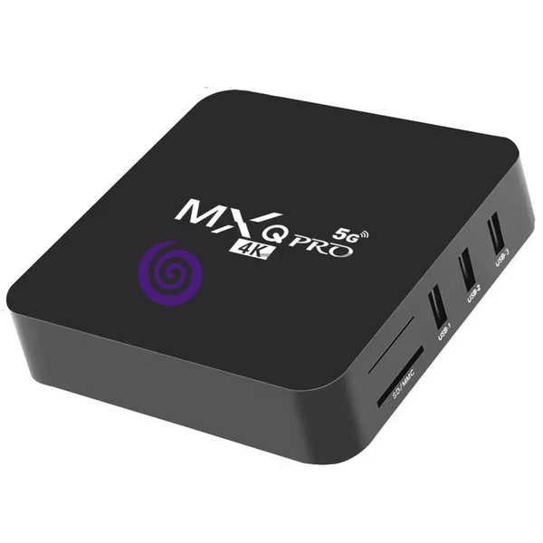 Смарт ТВ приставка для телевизора \ медіаплєер Android 4GB/64GB з пультом керування MXQ 4K Pro (509/2654) 11k09p017v2 фото