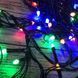 Новорічна гірлянда-нить "Конус" 100 Led 7 м (чорний дріт, мульти) 12k01p135 фото 4