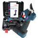 Мощный аккумуляторный секатор Bosch ProPruner (2 АКБ, 18V, 4Ah) тихая работа, в кейсе 09k08p008 фото 1