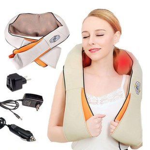 Масажер для тіла Neck Kneading 4 кнопки Масажер електричний electric massager 220 + 12 watt (509) 06k01p009 фото