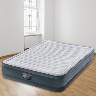 Надувне ліжко-матрац Intex Comfort-Plush Mid Rise Queen 67770 L, вбудований електронасос 02k12p250 фото