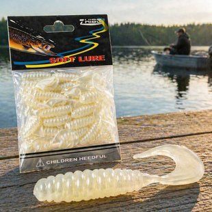 Приманка силіконова SHIBO Soft Lure 81 г 7 см для хижої риби щука судак окунь 02k04p419v3 фото
