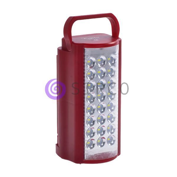 Ліхтар з повербанком переносний світлодіодний ALFARID (Almina) 2606 30000 MAH, 24 LED, ЗУ 220V Червоний 02k11p145v2 фото