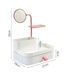 Органайзер для косметики с зеркалом Cosmetic rack with mirror White(212) 07k04p016 фото 3