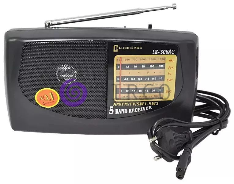 Бездротовий всехвильовий FM-радіоприймач KIPO KB 308AC (211) 11k03p148 фото