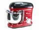 Планетарний міксер тістоміс c чашею 5 л Domotec MS-1368 1200W Red 10k01p172 фото 6