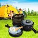 Великий набір алюмінієвого посуду для кемпінгу Cooking Set DS-500 (МА75) 02k03p034 фото 1