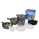 Великий набір алюмінієвого посуду для кемпінгу Cooking Set DS-500 (МА75) 02k03p034 фото 3