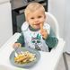Дитяча протиковзна тарілка-миска для годування з присосками "BabyOno" Сіра (1062/03) (SB) 03k17p325v3 фото 2