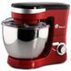 Планетарний міксер тістоміс c чашею 5 л Domotec MS-1368 1200W Red 10k01p172 фото 5