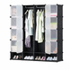 Пластикова складана шафа Storage rack 416-82A на 14 відсіків/Органайзер для речей/Модульна шафа(SHAF) 01k04p283 фото 3